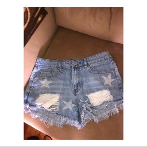 jean shorts